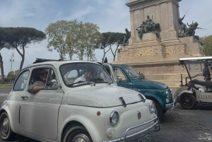 Rome by Fiat 500: Guided Sightseeing Tour by VintageFiat 500