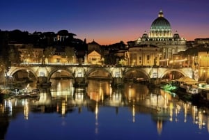 Rome by Night Private Golf Cart Tour