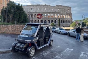 Rome by Night Private Golf Cart Tour