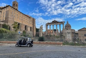 Rome by Night Private Golf Cart Tour