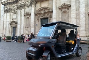 Rome by Night Private Golf Cart Tour