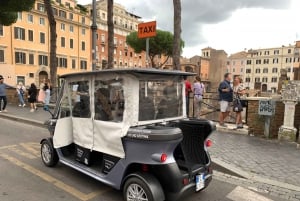 Rome by Night Private Golf Cart Tour