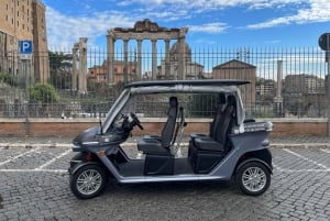 Rome by Night Private Golf Cart Tour