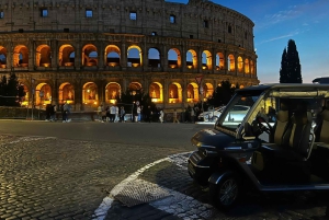Rome by Night Privé Golf Cart Tour