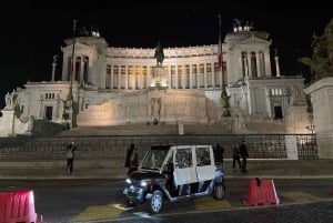 Rome by Night Privé Golf Cart Tour