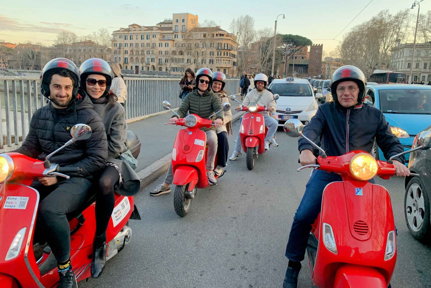 Rom mit der Vespa – Führung: Fahren Sie selbst oder fahren Sie mit als Beifahrer