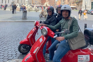Rom mit der Vespa – Führung: Fahren Sie selbst oder fahren Sie mit als Beifahrer