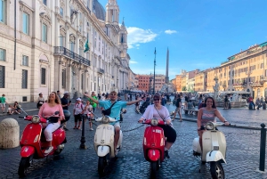 Rom mit der Vespa – Führung: Fahren Sie selbst oder fahren Sie mit als Beifahrer