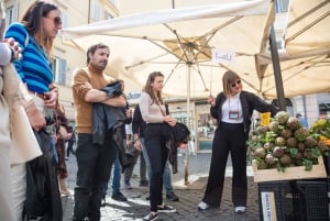 Rome: Campo de' Fiori & Ghetto Street Food Guided Tour