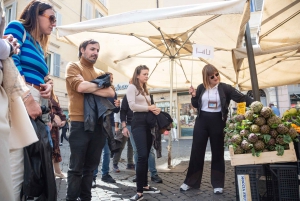 Roma: Tour gastronómico del Campo de' Fiori y el Gueto