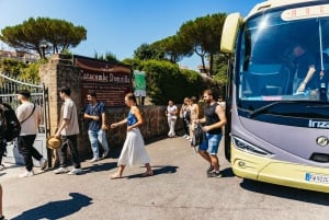 Rooma: Kapusiinikryptat ja katakombit -kierros kuljetuksilla