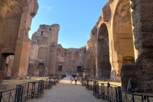 Rome: Caracalla Baths Express kleine groep of privétour