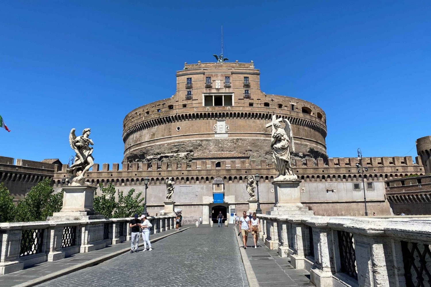 Rome: Castel Sant'Angelo Skip-the-Line Ticket with Audio App