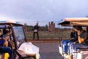 Rome: Catacombs and Appian Way Golf Cart Small-Group Tour
