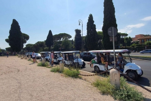 Rooma: Catacombs and Appian Way Golf Cart Small-Group Tour: Catacombs and Appian Way Golf Cart Small-Group Tour