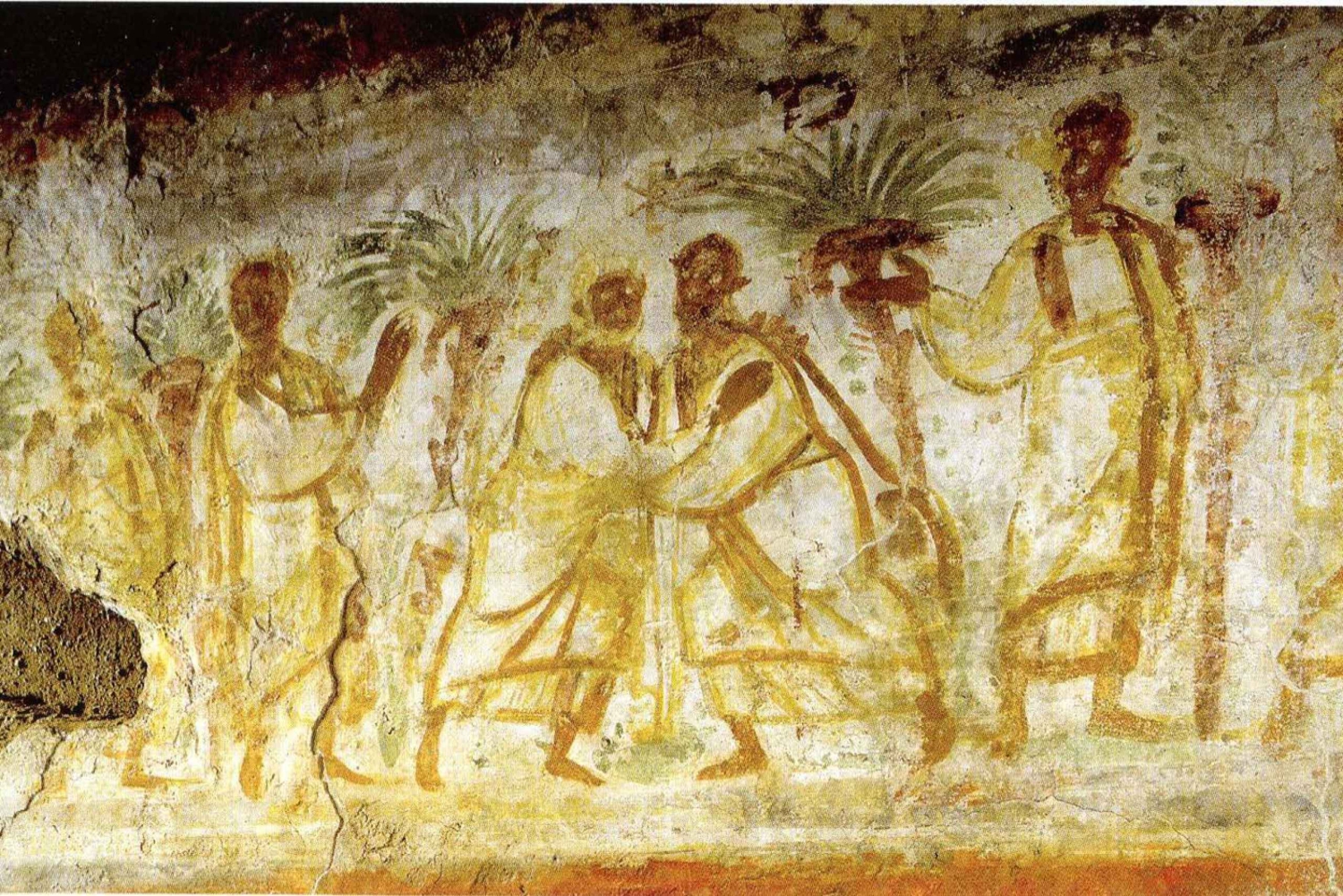 ローマ聖セバスティアヌスの地下墓地入場券とガイド付きツアー