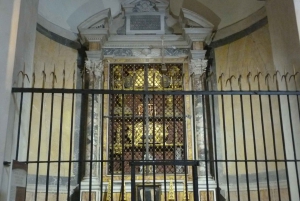 ローマ聖セバスティアヌスの地下墓地入場券とガイド付きツアー