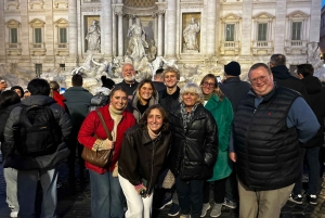 Roma: tour notturno in golf cart tra le luci di Natale