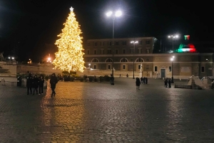 Roma: tour notturno in golf cart tra le luci di Natale