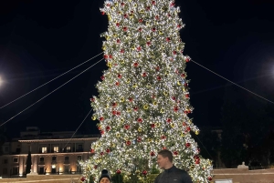Roma: tour notturno in golf cart tra le luci di Natale