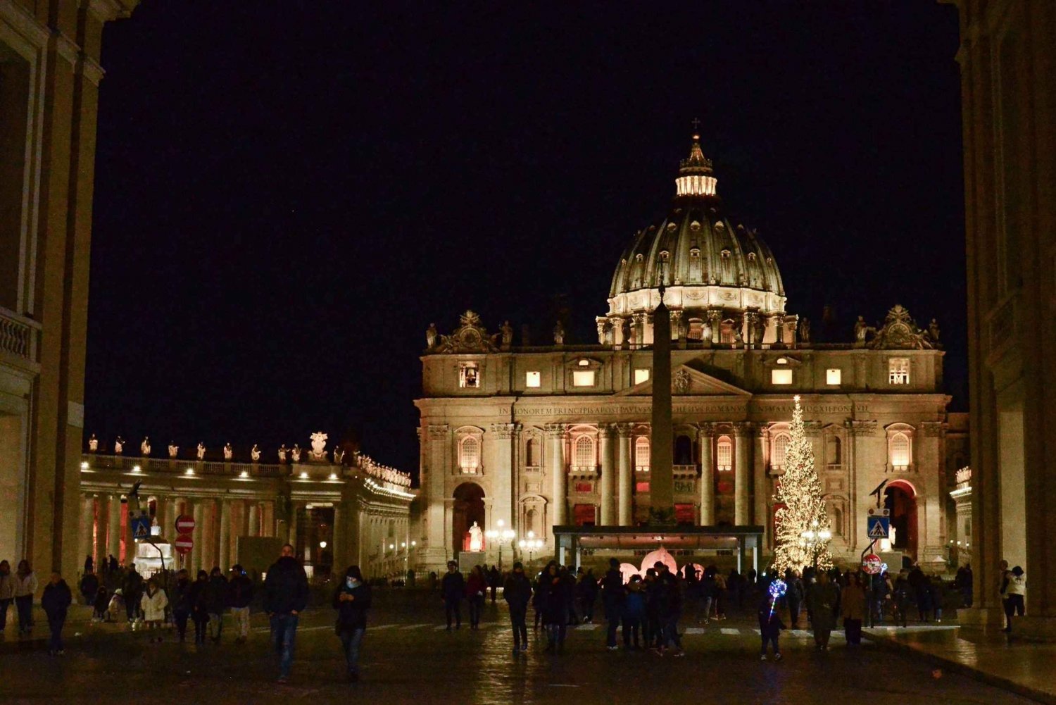 Rome: Christmas Lights Walking Tour