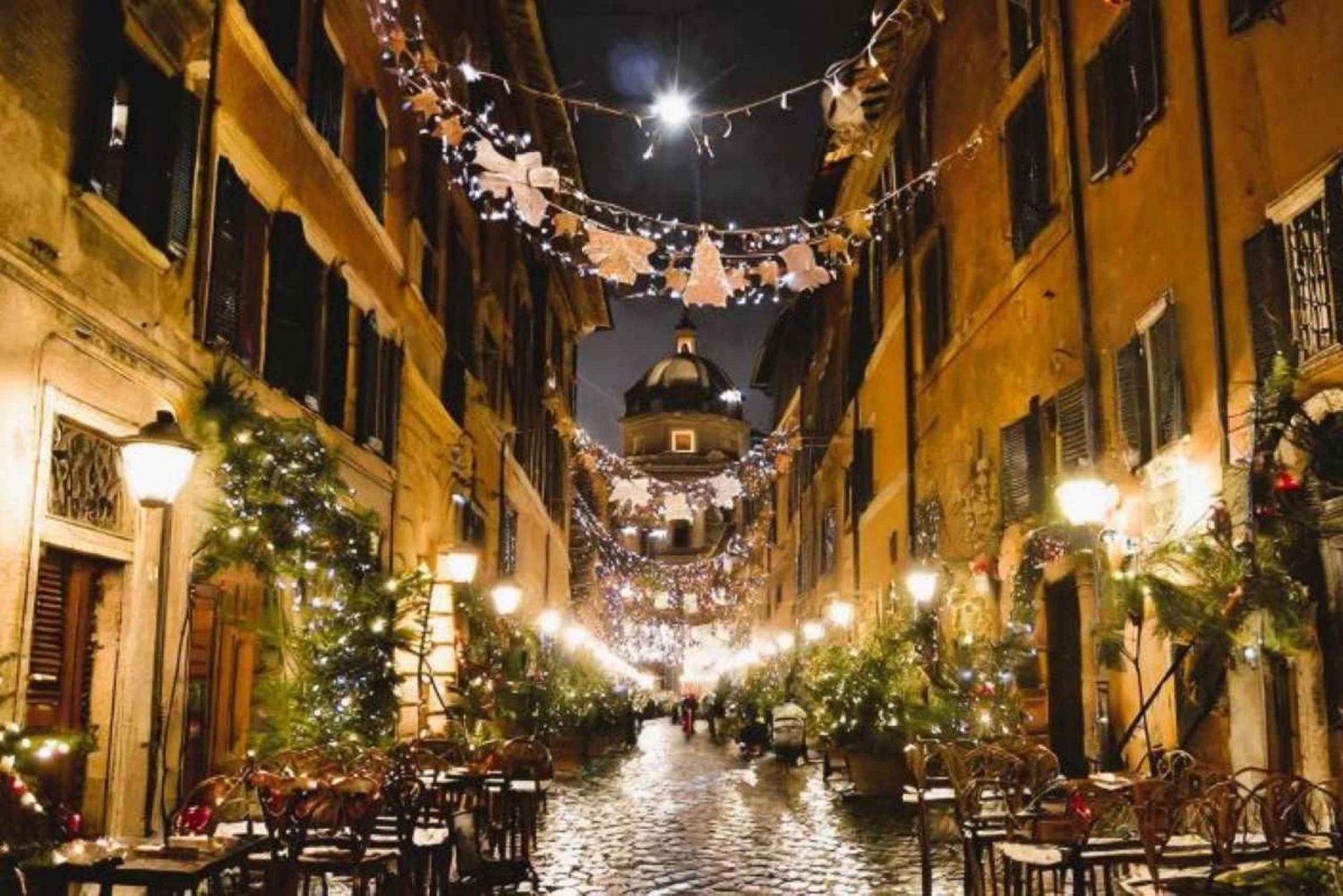 Rome: Christmas Lights Walking Tour
