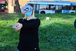 Roma: Jogo de Realidade Virtual do Circo Máximo perto do Coliseu