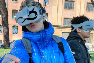 Roma: Jogo de Realidade Virtual do Circo Máximo perto do Coliseu