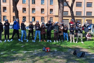 Roma: Jogo de Realidade Virtual do Circo Máximo perto do Coliseu