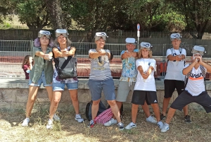 Roma: Jogo de Realidade Virtual do Circo Máximo perto do Coliseu