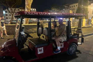 Roma: Tour della città con golf cart di notte