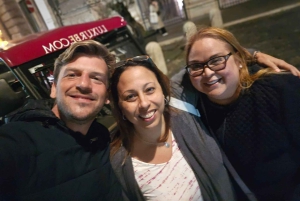 Roma: Tour della città con golf cart di notte