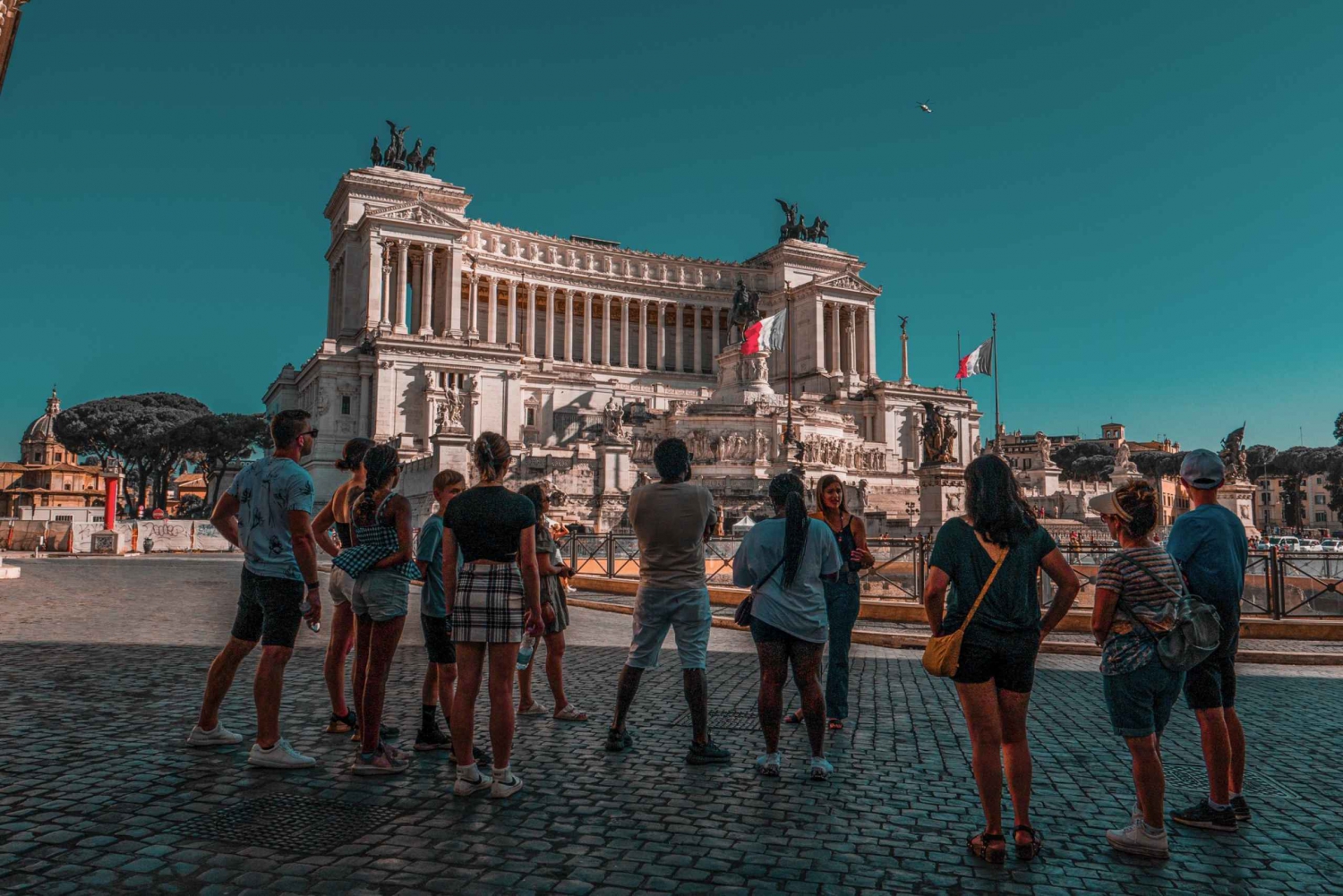 Rome: City Highlights Guided Walking Tour at Dusk or Night