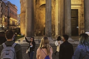 Rome: City Highlights Guided Walking Tour at Dusk or Night