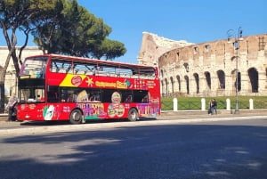 Rome: City Highlights Open-Top Bus Night Tour