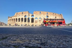 Rome: City Highlights Open-Top Bus Night Tour