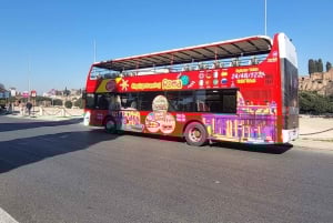 Roma: tour serale delle attrazioni della città in autobus con piano panoramico