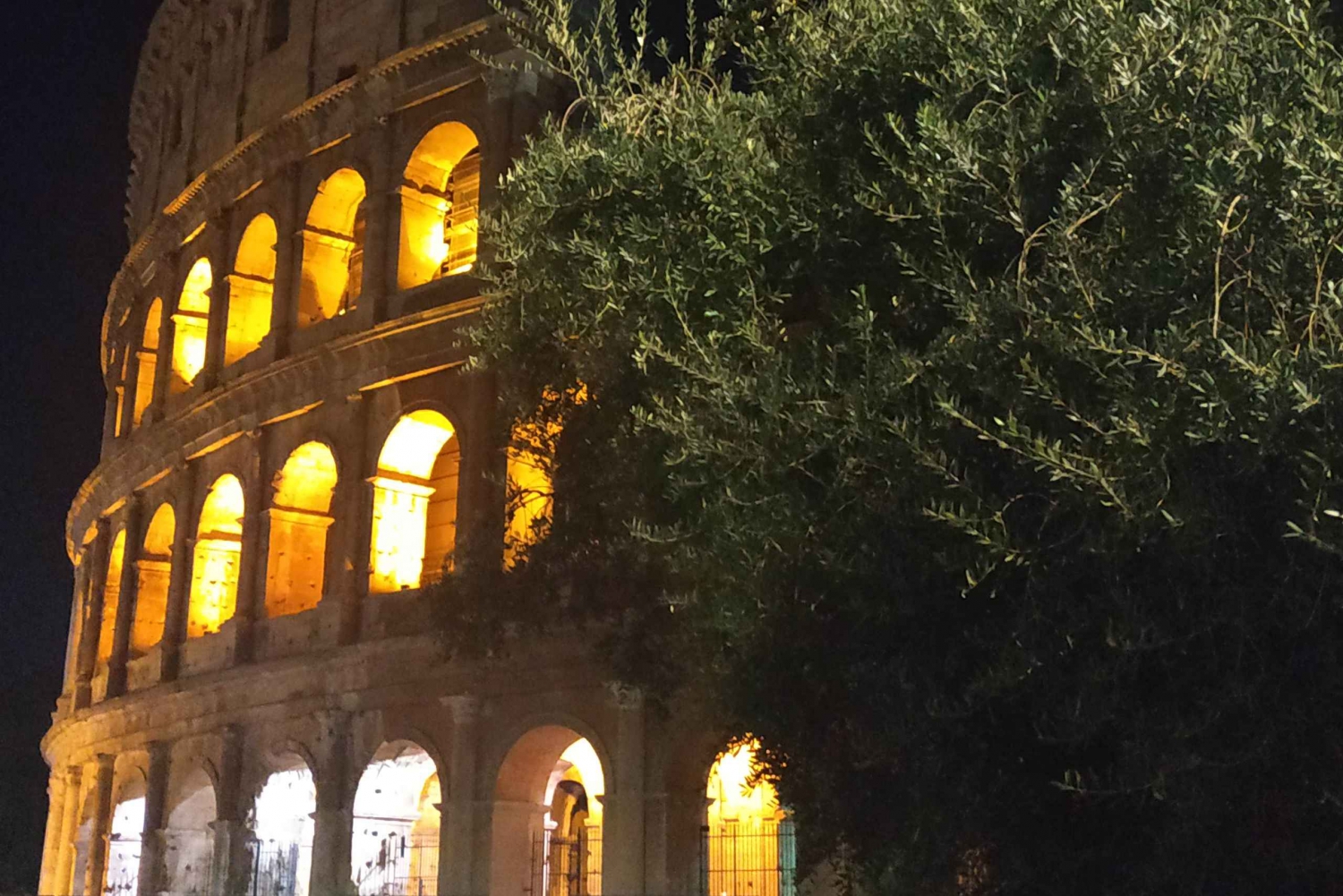 Rom: Byens højdepunkter tur med en lille gruppe om aftenen