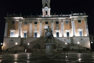 Rom: Byens højdepunkter tur med en lille gruppe om aftenen