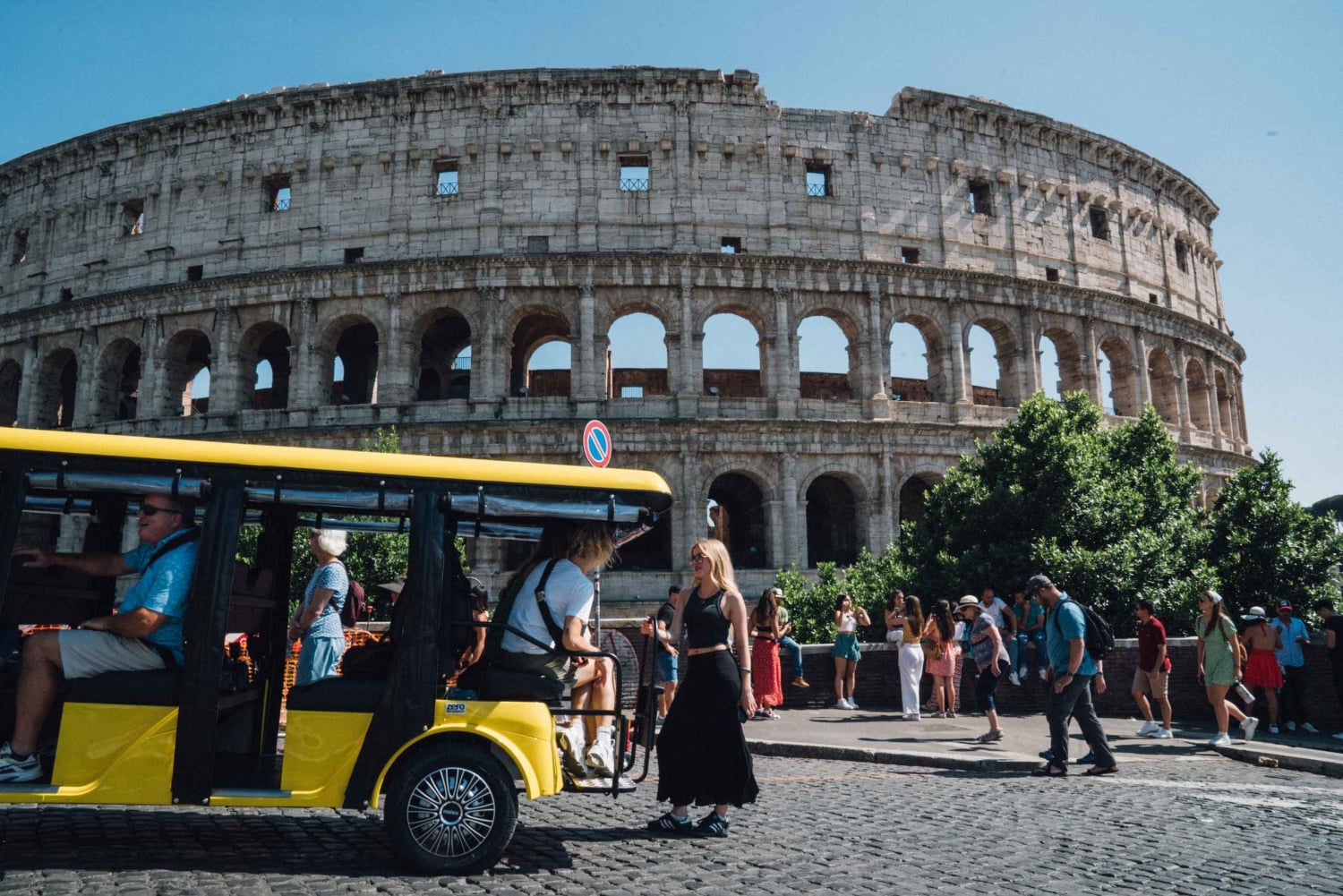 Rome: Stadsrondleiding per elektrische golfkar