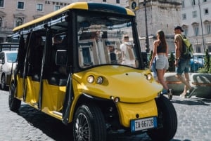 Rome: Stadsrondleiding per elektrische golfkar