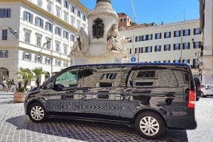 Roma: Tour por lo más destacado de la ciudad en furgoneta con servicio de recogida del hotel