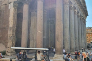 Rome: Highlights Golf Cart Tour with Pizza Snack & Gelato