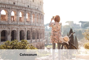 ローマ：20ヶ所以上の主要観光スポットパス＆乗り降り自由バスツアー