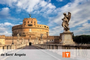 ローマ：20ヶ所以上の主要観光スポットパス＆乗り降り自由バスツアー