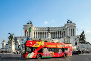 Rome: City Sightseeing Hop-on Hop-off Bus with Audioguide