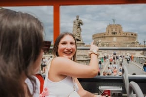 Rome: City Sightseeing Hop-on Hop-off Bus with Audioguide