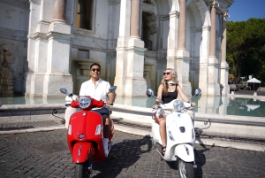 Rom: Stadtführung mit der Vespa mit Fotos und Süßigkeitenverkostung