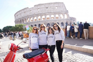 Rom: Stadtführung mit der Vespa mit Fotos und Süßigkeitenverkostung