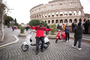 Rom: Stadtführung mit der Vespa mit Fotos und Süßigkeitenverkostung
